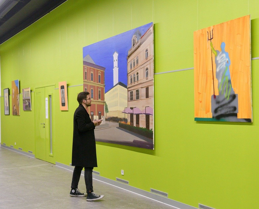 Виставка Андрія Саченка (фото Віталія Грабара)