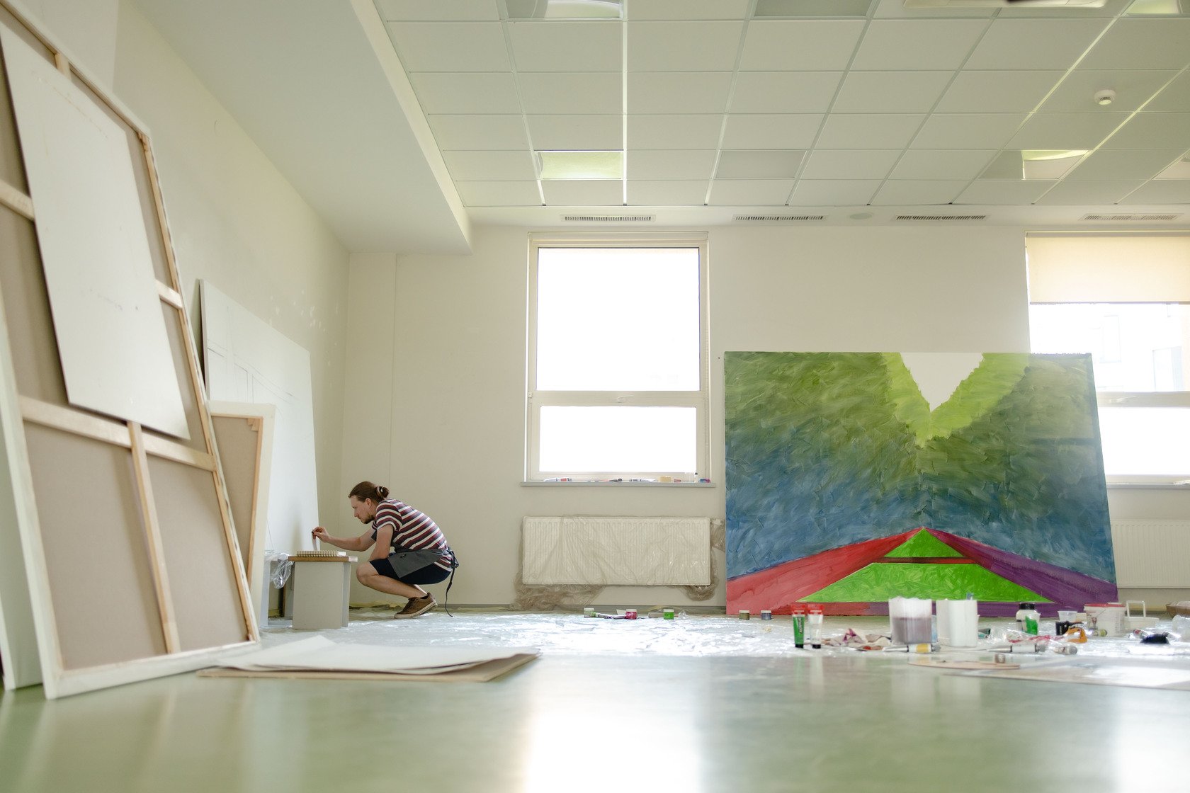 Андрій Саченко за роботою (фото Богдана Ємця)