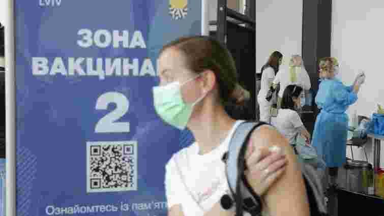 За минулу добу вакцинувалися майже 22 тис. мешканців Львівщини