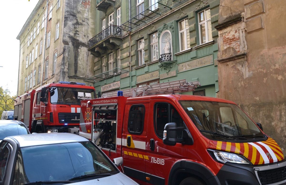 Унаслідок пожежі в квартирі у центрі Львова загинув власник