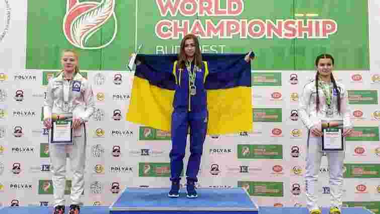Львівська студентка виборола чотири золота на чемпіонаті світу з гирьового спорту
