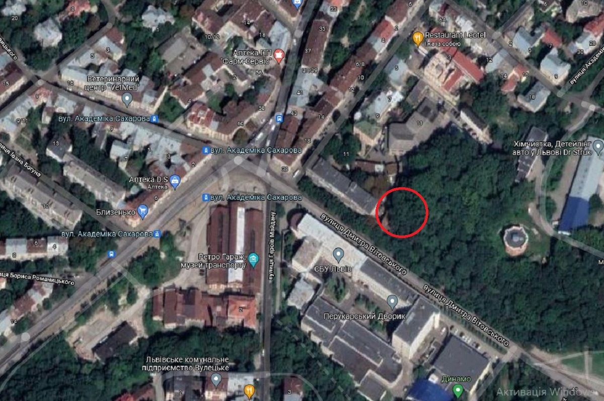 Навпроти управління СБУ у Львові планують збудувати багатоквартирний будинок 