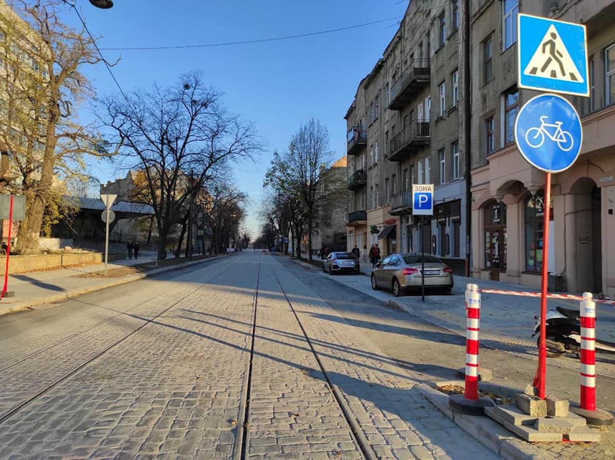 У Львові для проїзду відкрили ще одну ділянку вулиці Бандери