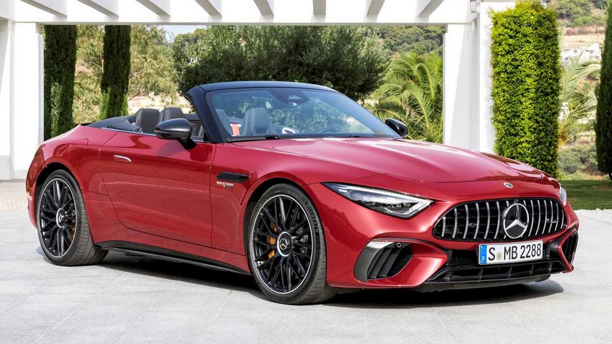 Кабріолет Mercedes-Benz SL розсекречено: офіційна інформація