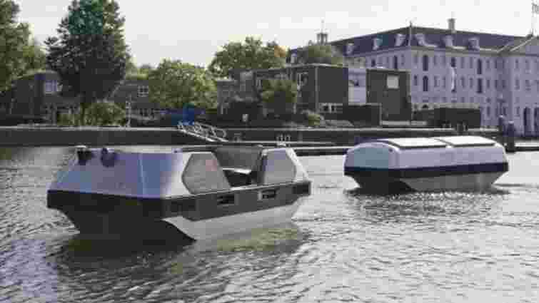 В Амстердамі запрацювало безпілотне водне таксі