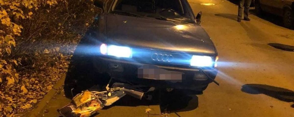 У Франківську п'яний водій Audi збив візок із трирічним хлопчиком