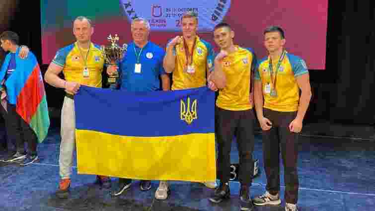 Спортсмени з Львівщини виграли 16 медалей чемпіонату Європи з армреслінгу