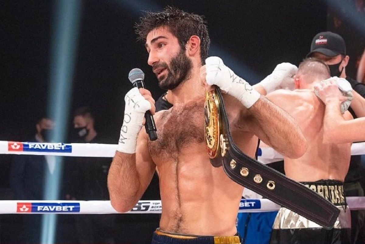 Український боксер Арам Фаніян став чемпіоном світу за версією IBO