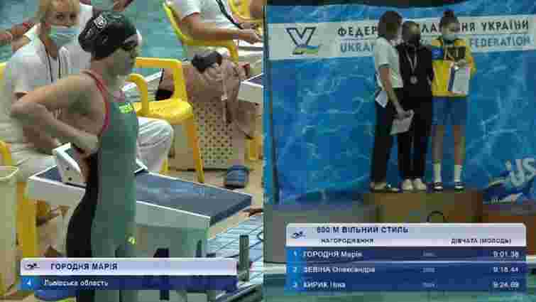 16-річна львів’янка стала чемпіонкою України з плавання