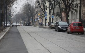 Відремонтовану вулицю Бандери планують відкрити для проїзду до 19 грудня