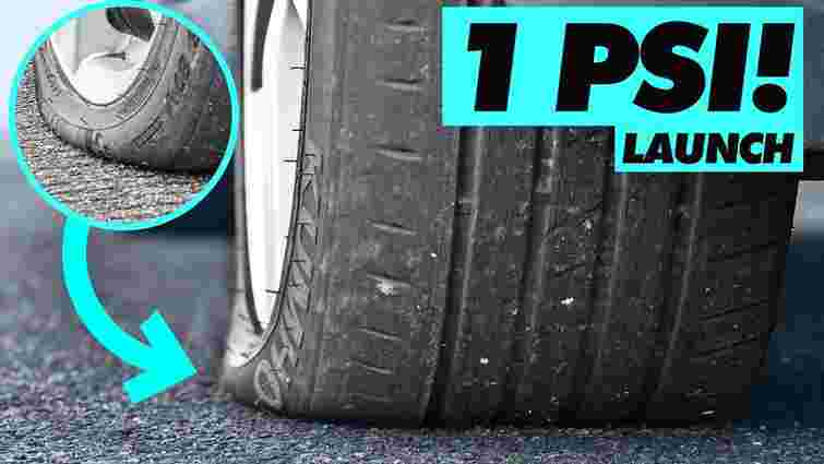 Як тиск у шинах впливає на динаміку автомобіля: експеримент показали на відео