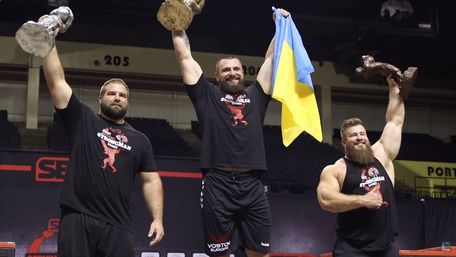 Львів'янин Павло Кордіяка переміг на світових Іграх стронгменів