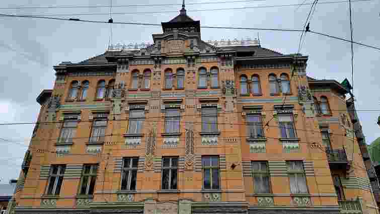 У Львові відреставрували фасад будинку товариства «Дністер» 