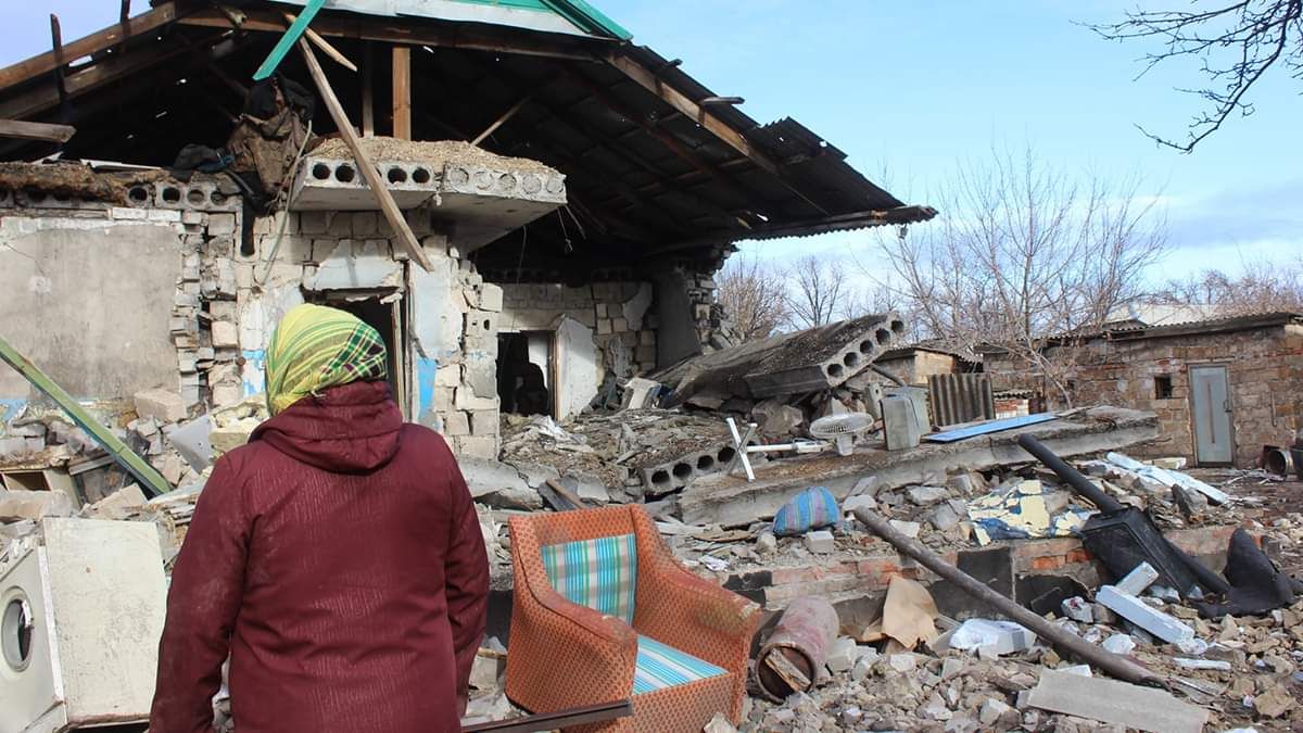 З Невельського на Донеччині через обстріли росіян виїхали майже всі жителі