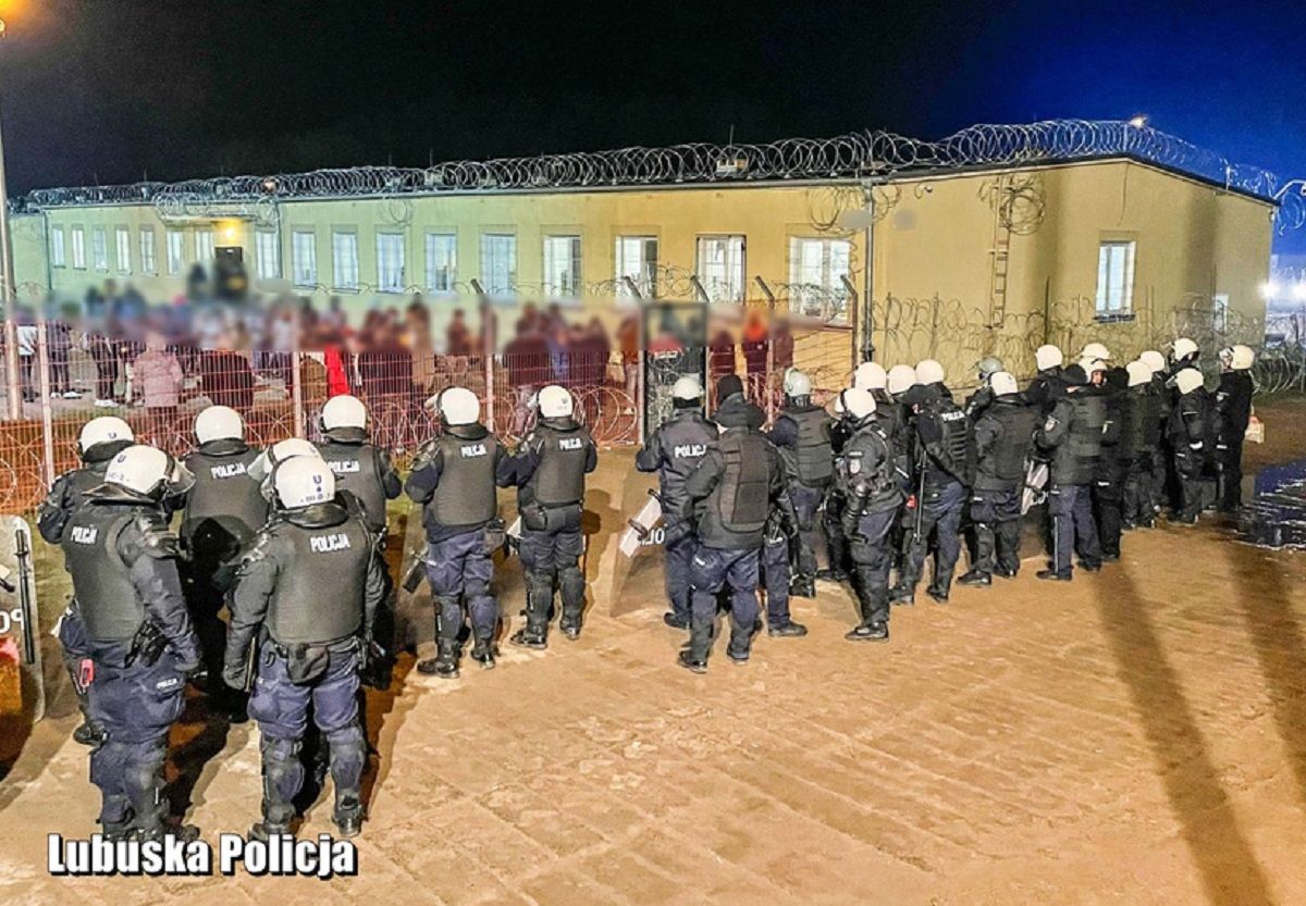У польському центрі для біженців стався бунт