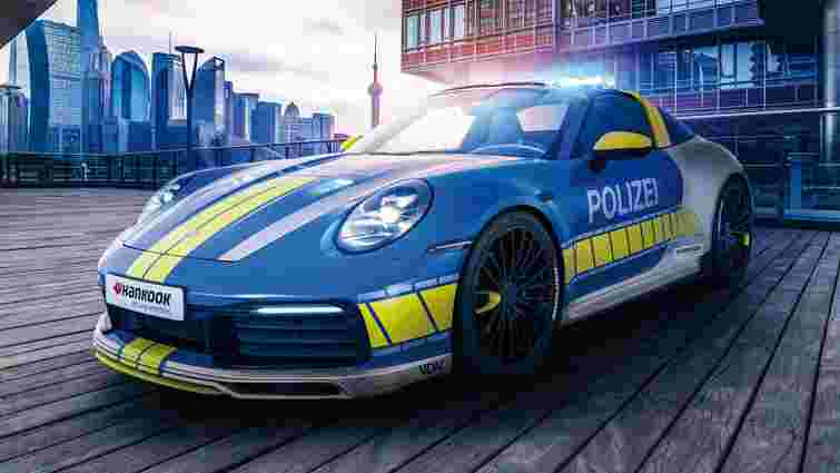 Новий Porsche 911 Targa пристосували для потреб поліції