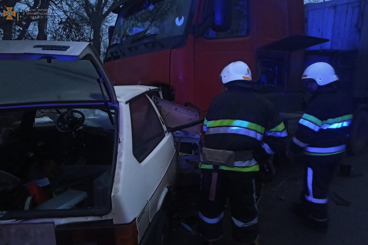 20-річний водій загинув після ДТП із фурою на Тернопільщині