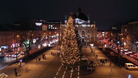 Новорічну ялинку та вулиці Львова прикрасять автентичними зірками і «павуками»