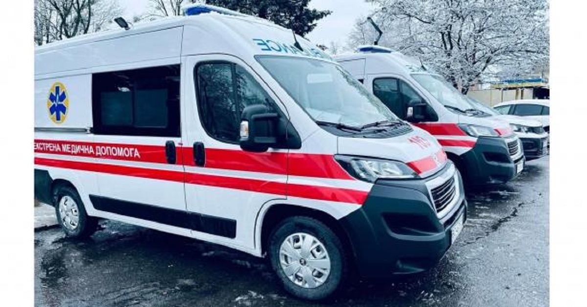 На Львівщину прибуло ще 30 нових «швидких»