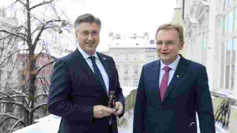 Мер Львова та прем’єр-міністр Хорватії обговорили розвиток медичного туризму