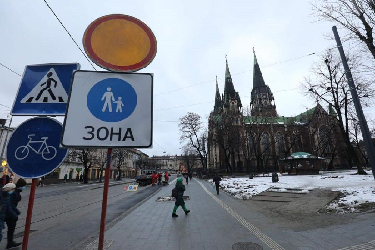 У Львові повністю завершили реконструкцію вулиці Бандери