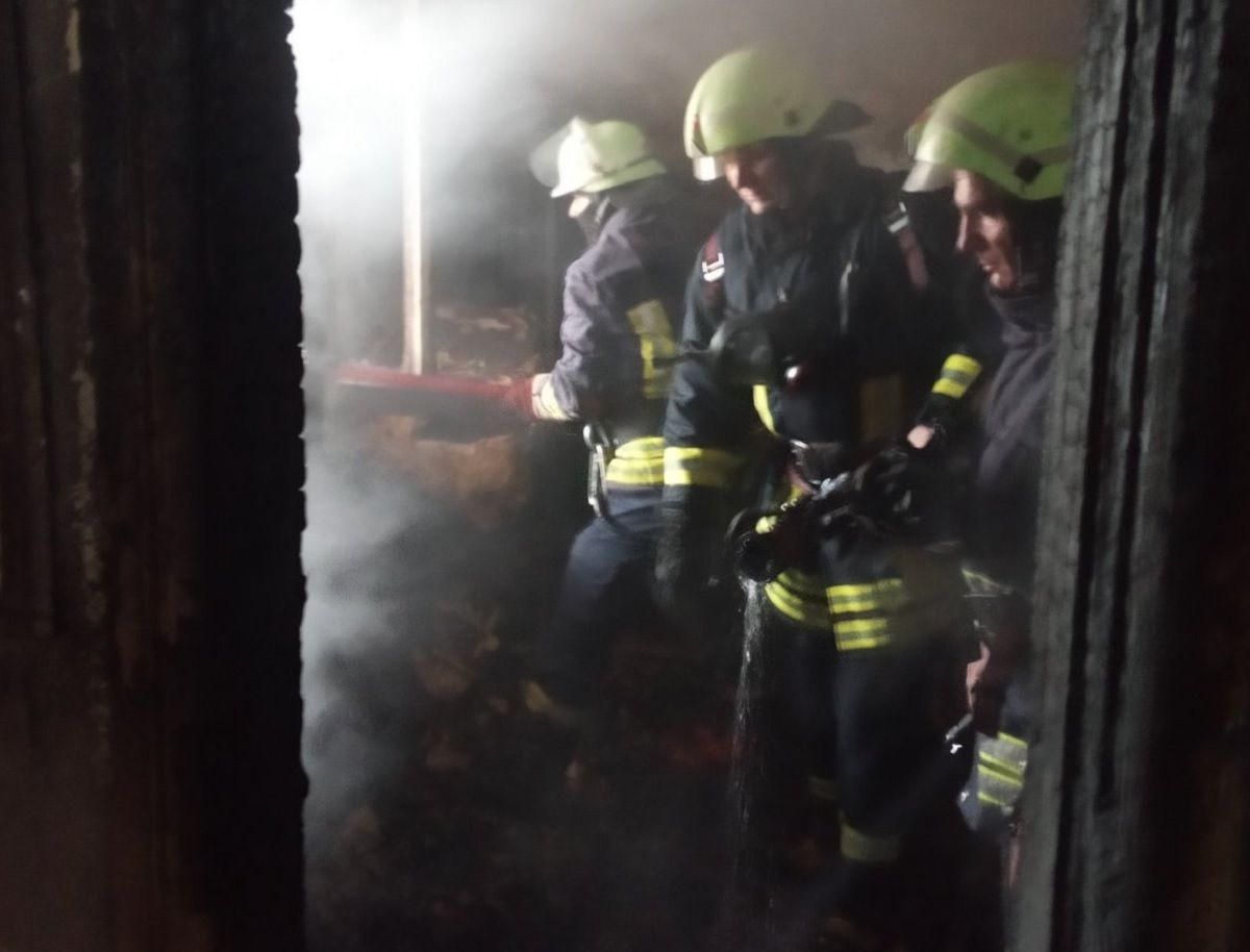 Унаслідок пожежі у Дрогобицькому районі загинув власник будинку