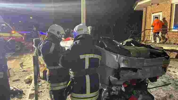 26-річний п'яний водій перекинув BMW вночі у Франківську