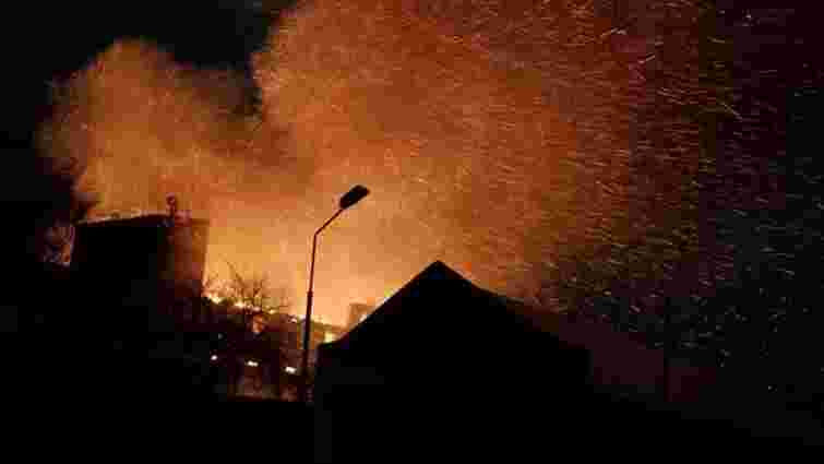 На Чортківському хлібокомбінаті виникла масштабна пожежа