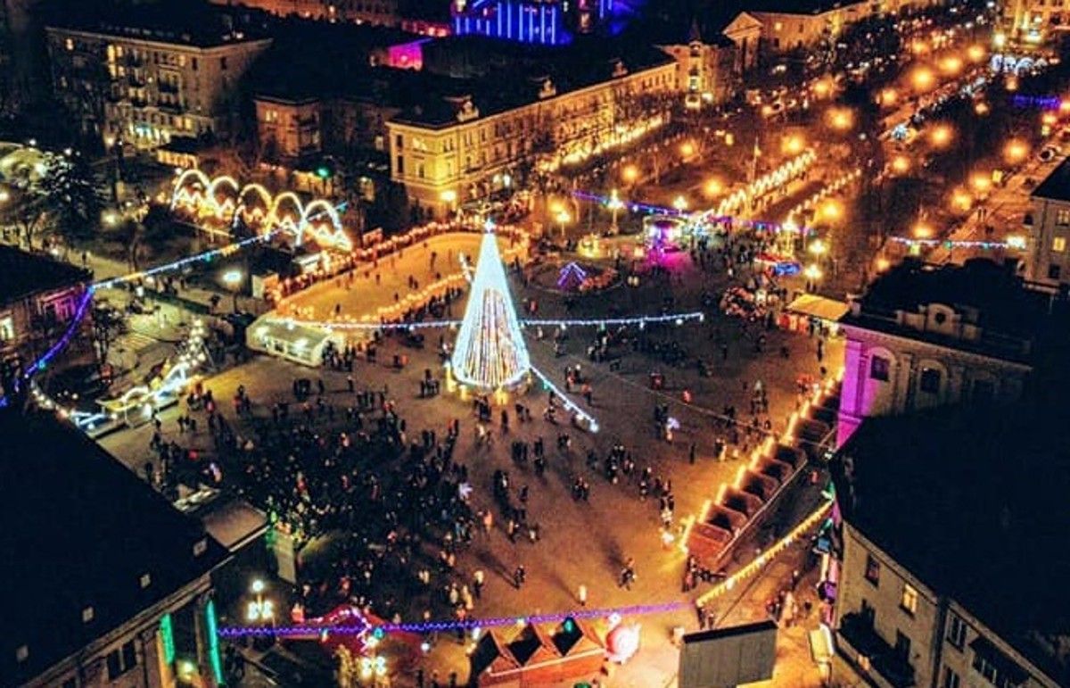 Новий Рік і Різдво в Тернополі