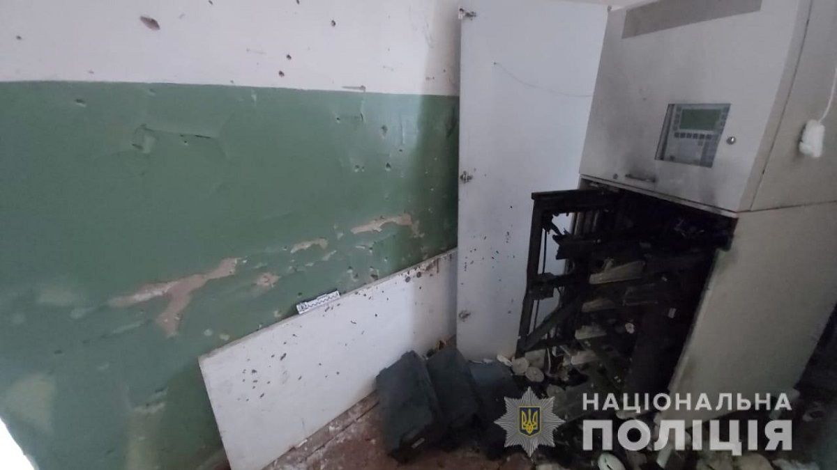 Невідомі підірвали банкомат у приміщенні лікарні на Харківщині