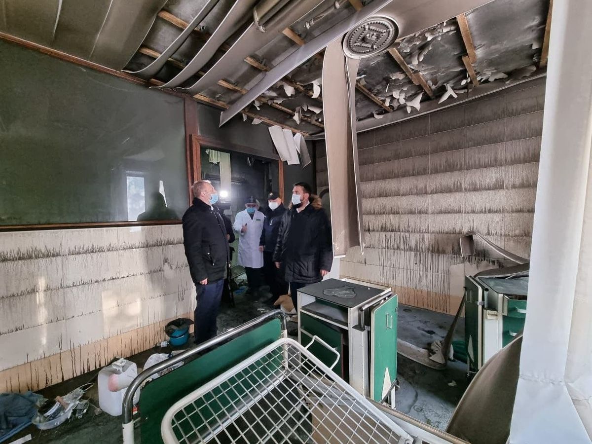 Медики встановили суму збитків від вибуху у лікарні Косова

