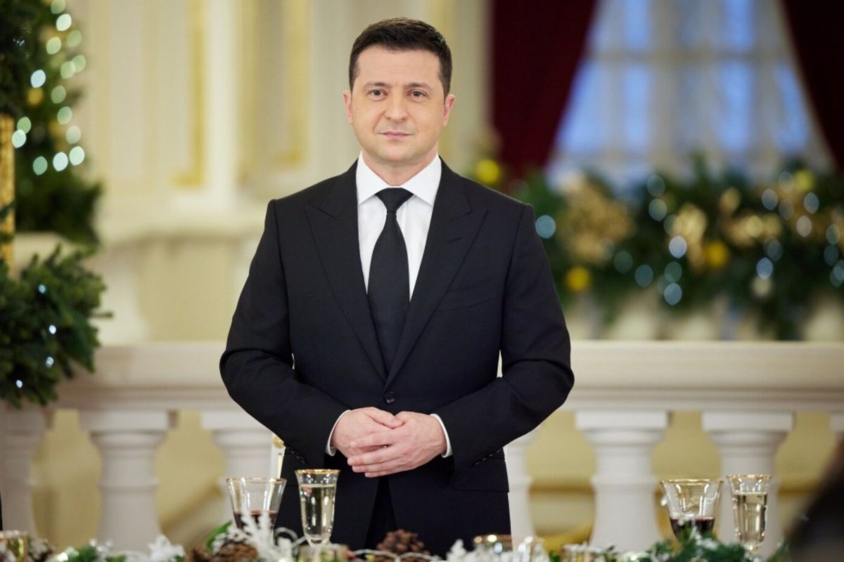 Президент Володимир Зеленський привітав українців із Новим Роком