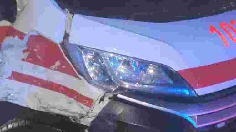 П’яний водій «швидкої» спричинив ДТП на трасі біля Мукачева