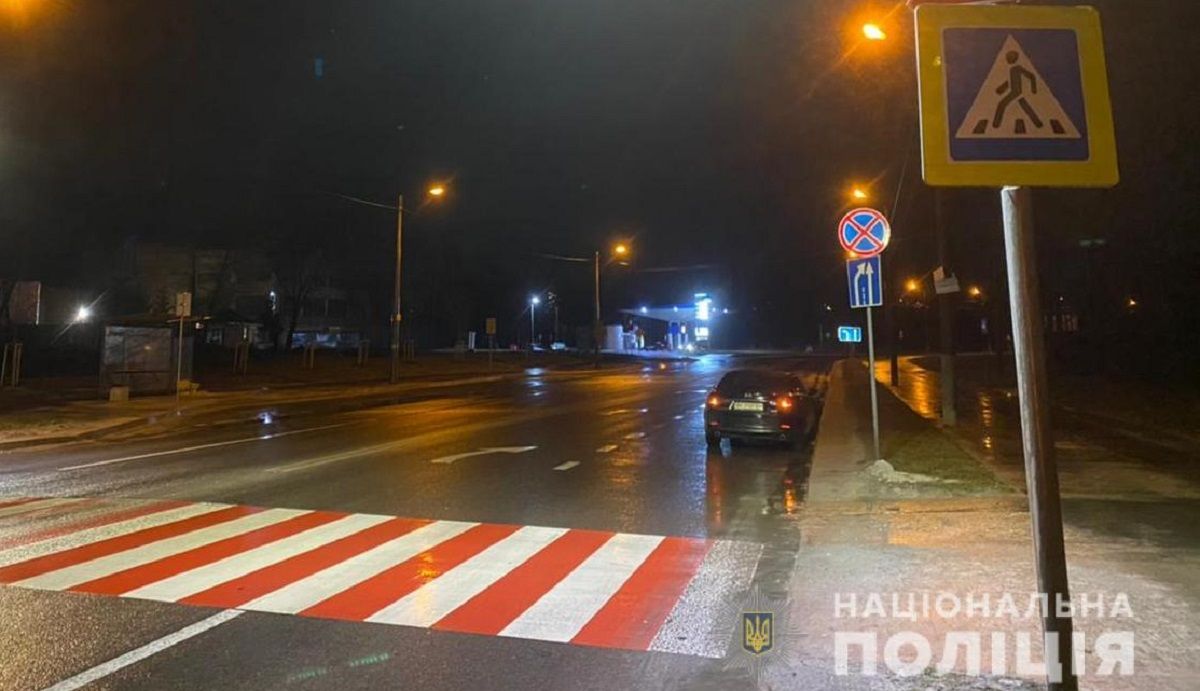 У Львові авто збило 18-річну дівчину на пішохідному переході