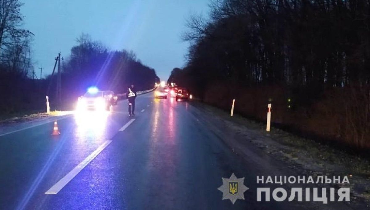 Мікроавтобус на смерть збив 61-річного пішохода на Львівщині
