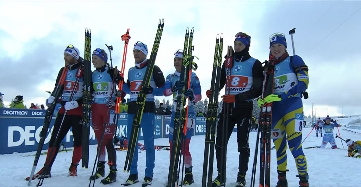 Українські біатлоністи виграли першу медаль на Кубку світу