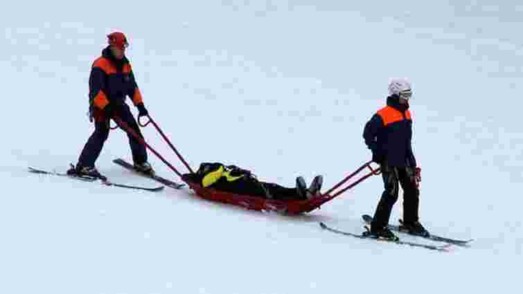 Четверо лижників травмувалися під час катання у горах Львівщини