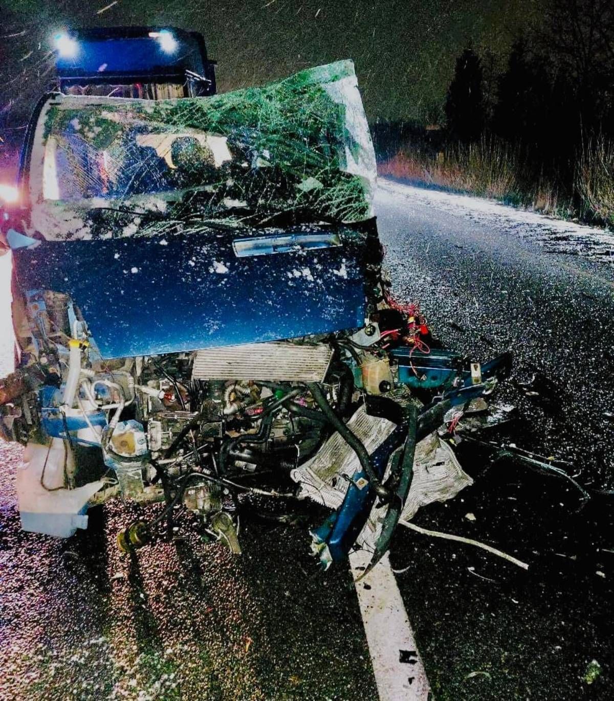 Біля Франківська сталась лобова ДТП за участі чотирьох автомобілів

