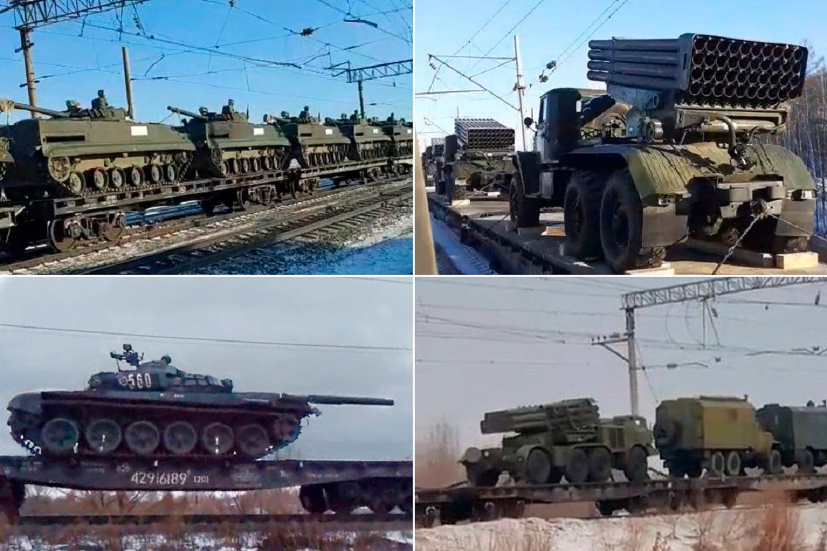 Росія перекидає на захід військову техніку з Сибіру і Далекого Сходу