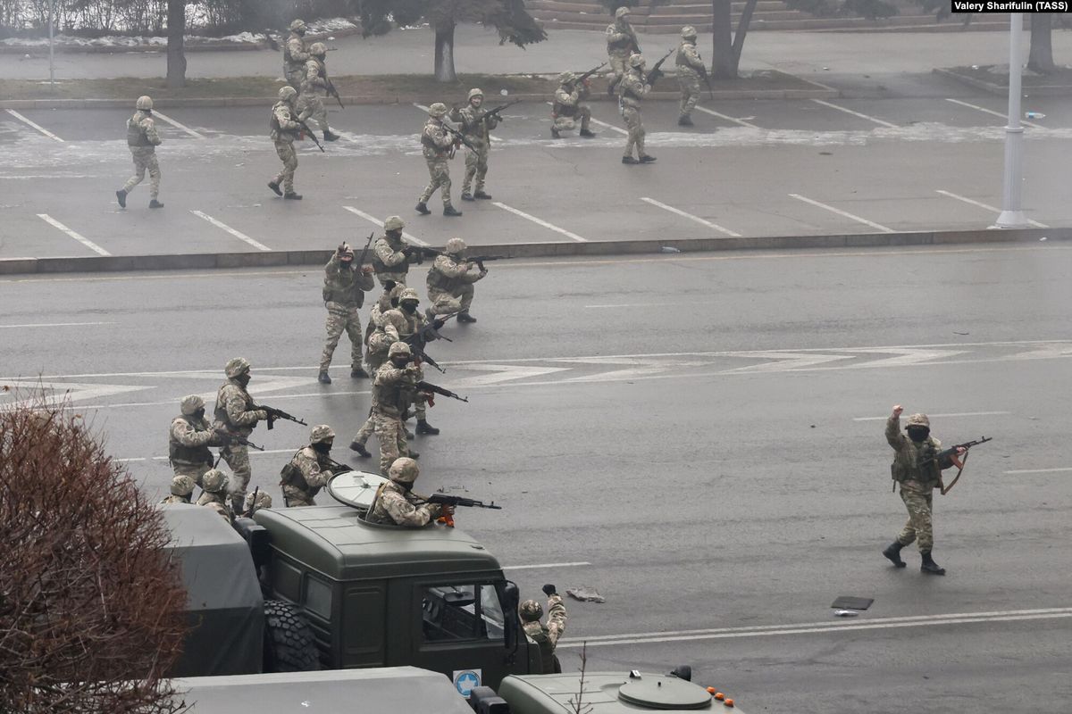 Росія оголосила про початок виведення військ ОДКБ з Казахстану