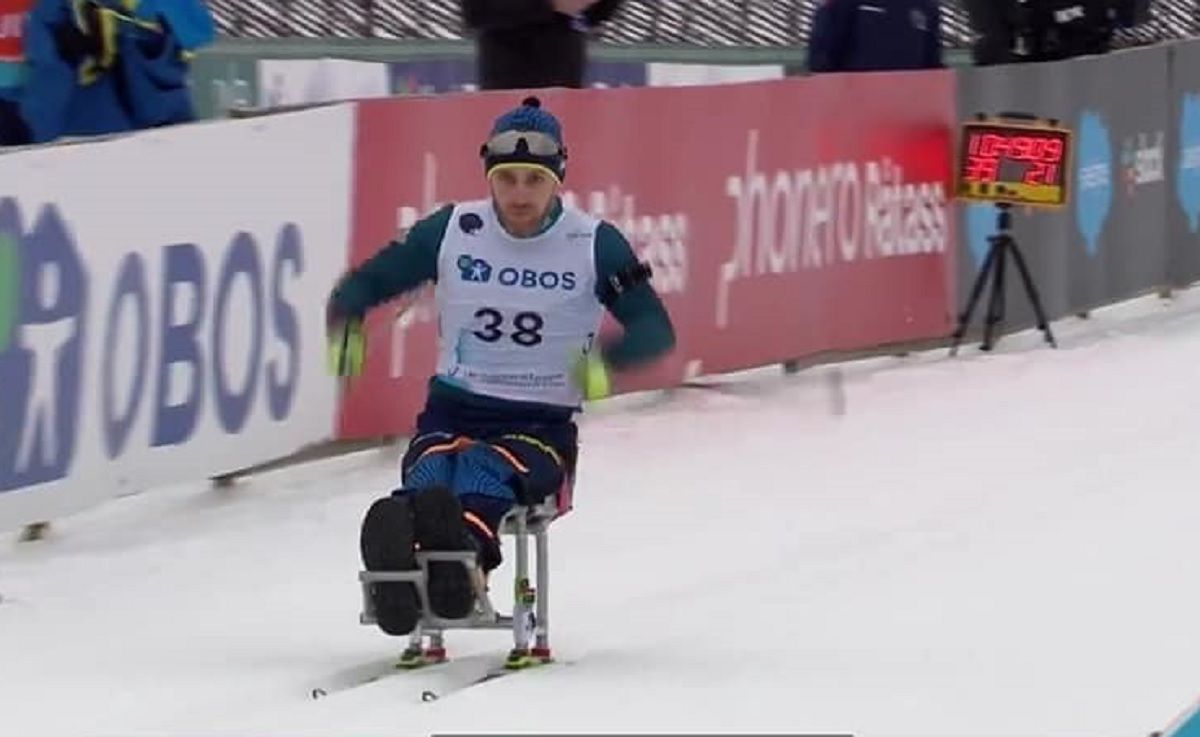 Паралімпієць Василь Кравчук із Львівщини здобув срібло на чемпіонаті світу з біатлону