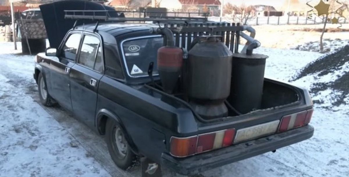«Волга» на дровах: майстер з Волині створив унікальний проект