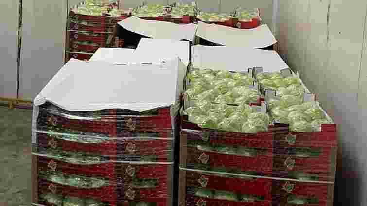Львівські митники вилучили в «Краківці» чотири тонни контрабандних овочів