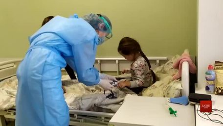 Міська дитяча лікарня Львова почала приймати хворих на ковід дітей