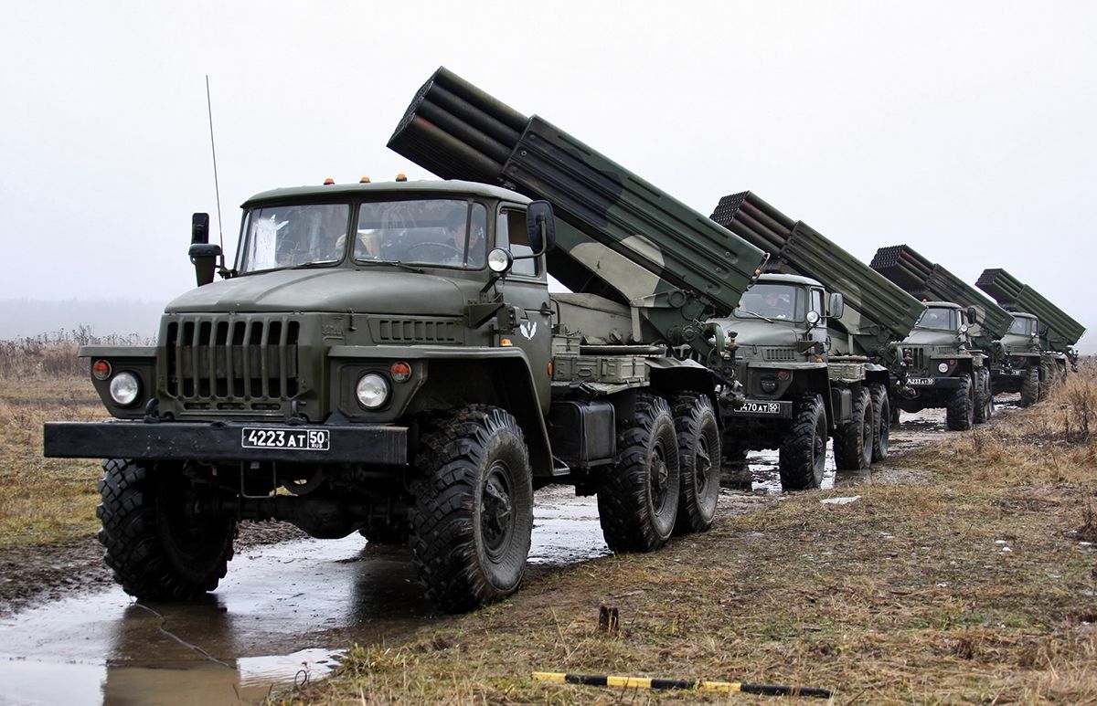 ОБСЄ виявила десятки невідведених «Градів» на окупованій Луганщині