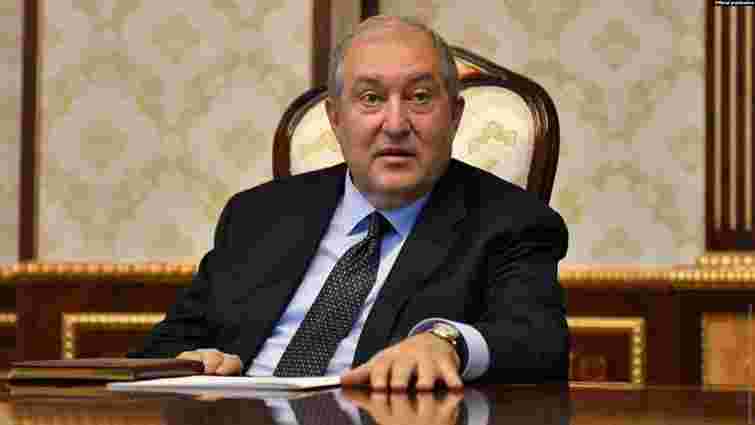 Президент Вірменії Армен Саркісян подав у відставку
