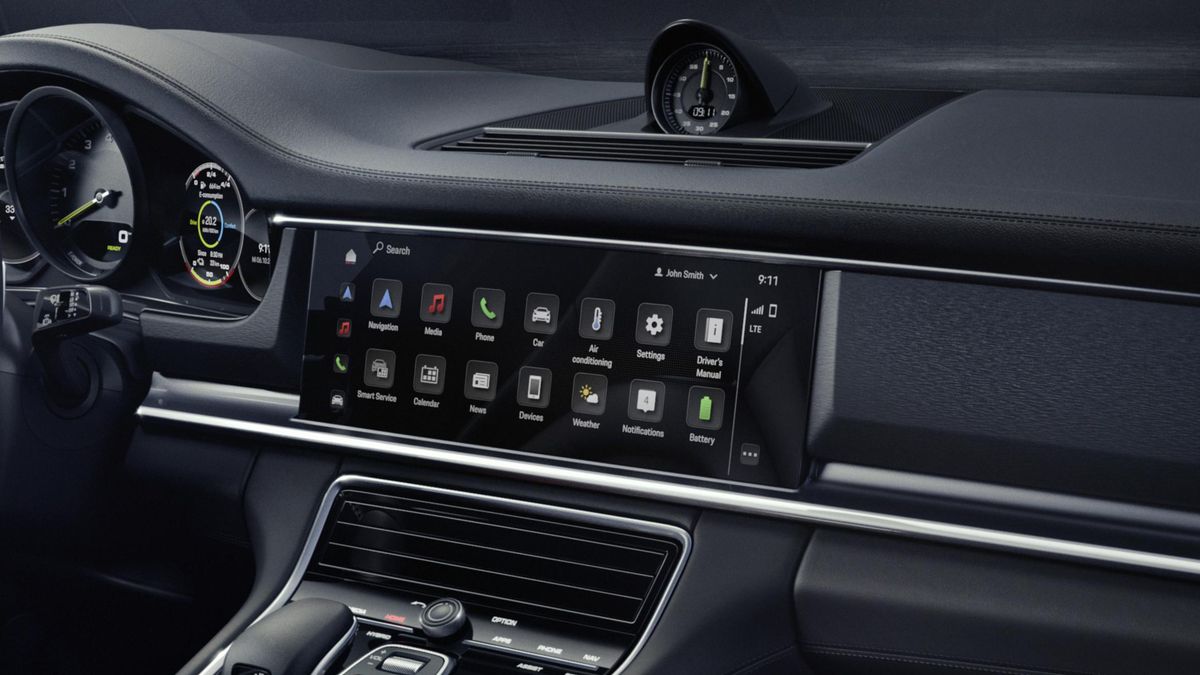 Оновлення софту Porsche PCM до версії 6.0 покращує пошук зарядних станцій