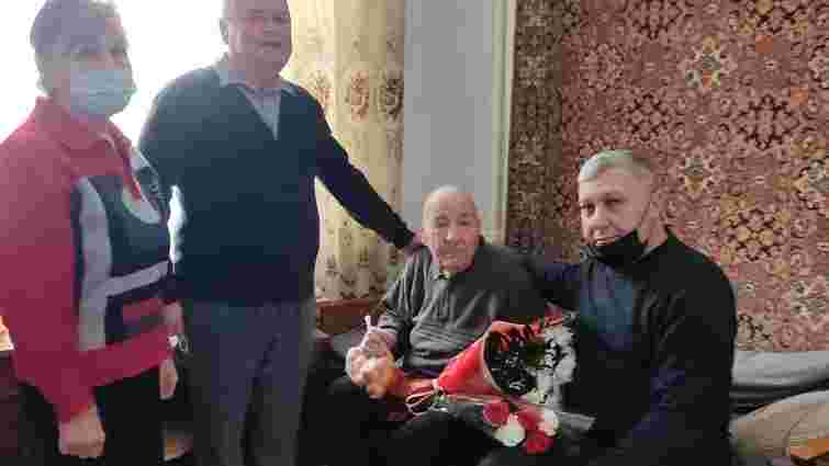 Сарненська міськрада привітала з днем народження 102-річного енкаведиста