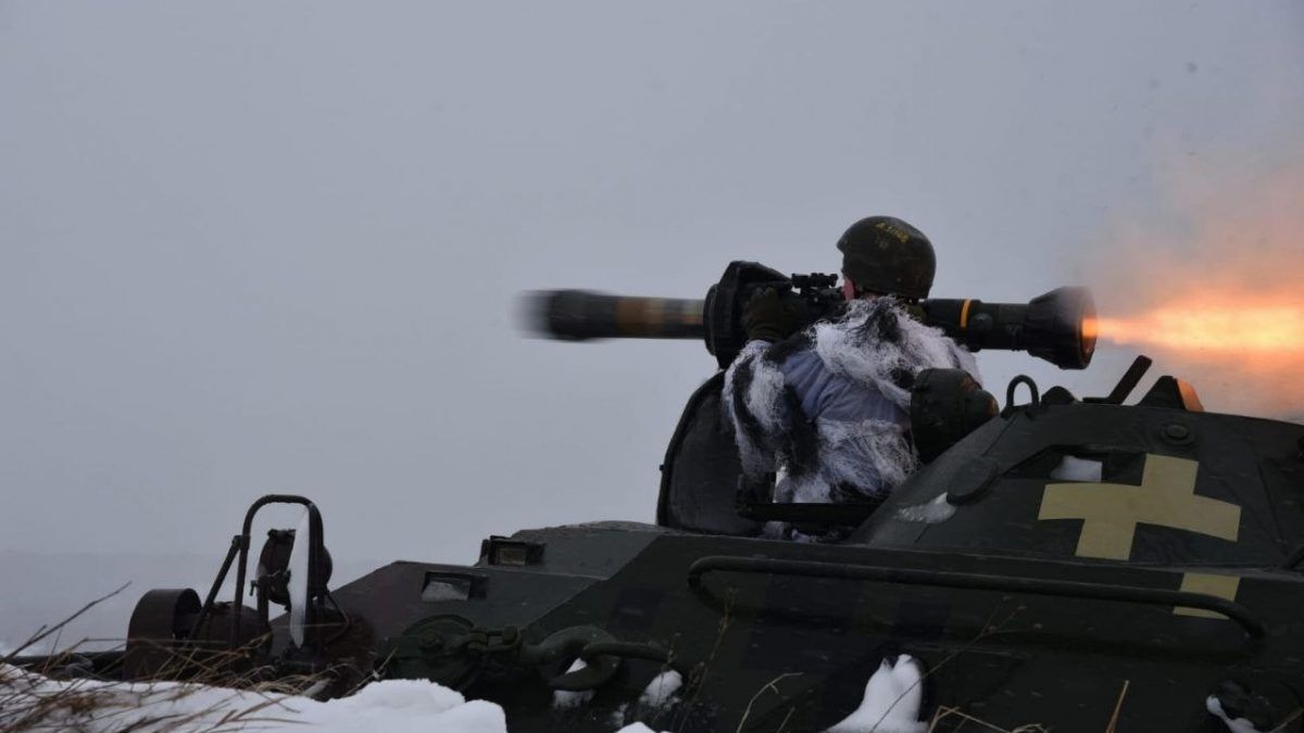 На Яворівському полігоні випробували британські протитанкові комплекси NLAW