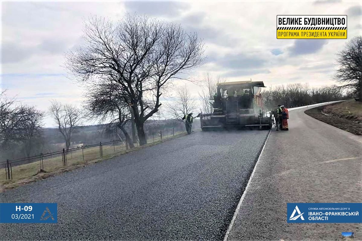 Івано-Франківська ОДА оприлюднила список доріг, які ремонтуватимуть у 2022 році
